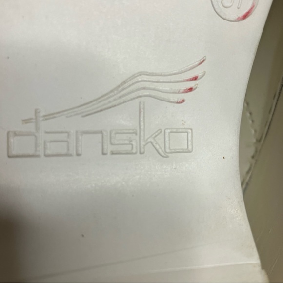 Dansko professional white box clog slip on clogs nursing size 37 - Picture 7 of 8